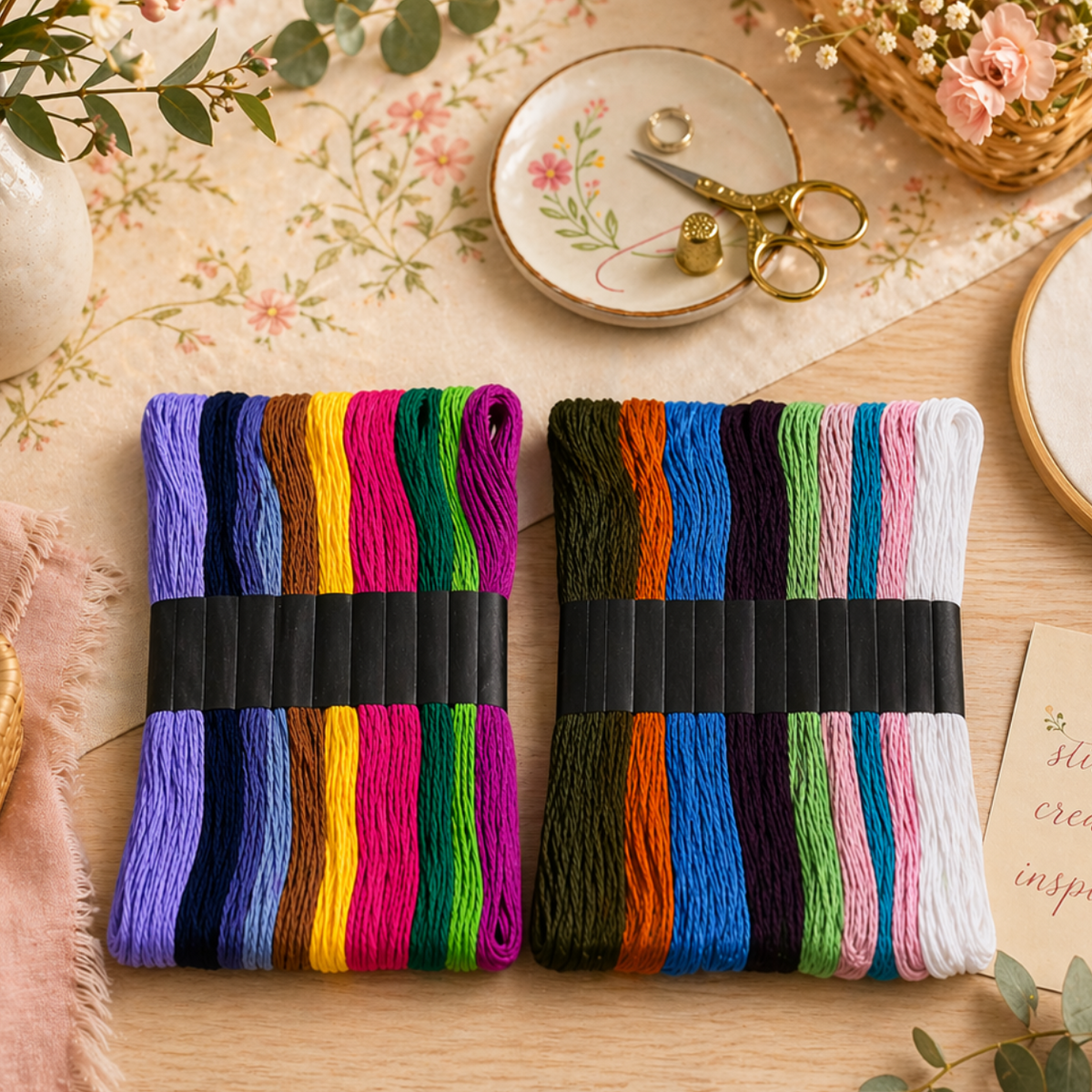 Embroidery Booklet + Kit