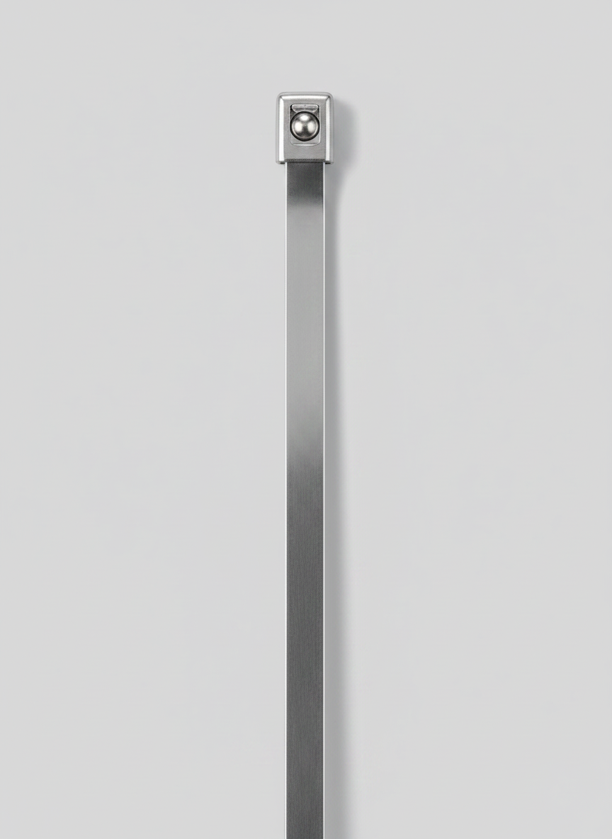 500 Pcs Heavy Duty 304 Stainless Steel Zip